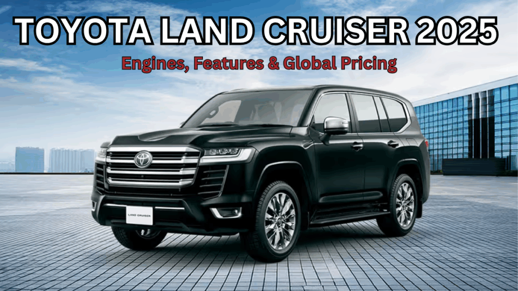 Toyota Land Cruiser 2025: Engines, Features & Global Pricing