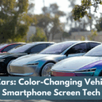 E-Paper Cars: Color-Changing Vehicles Using Smartphone Screen Tech