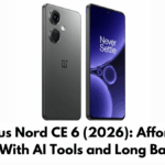 OnePlus Nord CE 6 (2026): Affordable Flagship With AI Tools and Long Battery Life